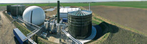 Anaerobic digestion plant 